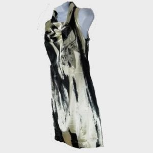 Calvin Klein Dress Champagne and Black Trendy